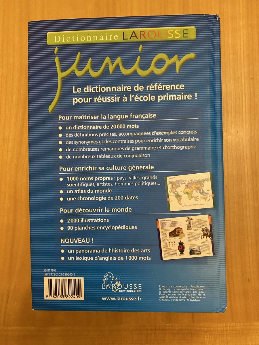 Libri: Dictionnaire 7-11 ans – Nuovo (secondo la descrizione) da sion venduto da ckmoi01 6