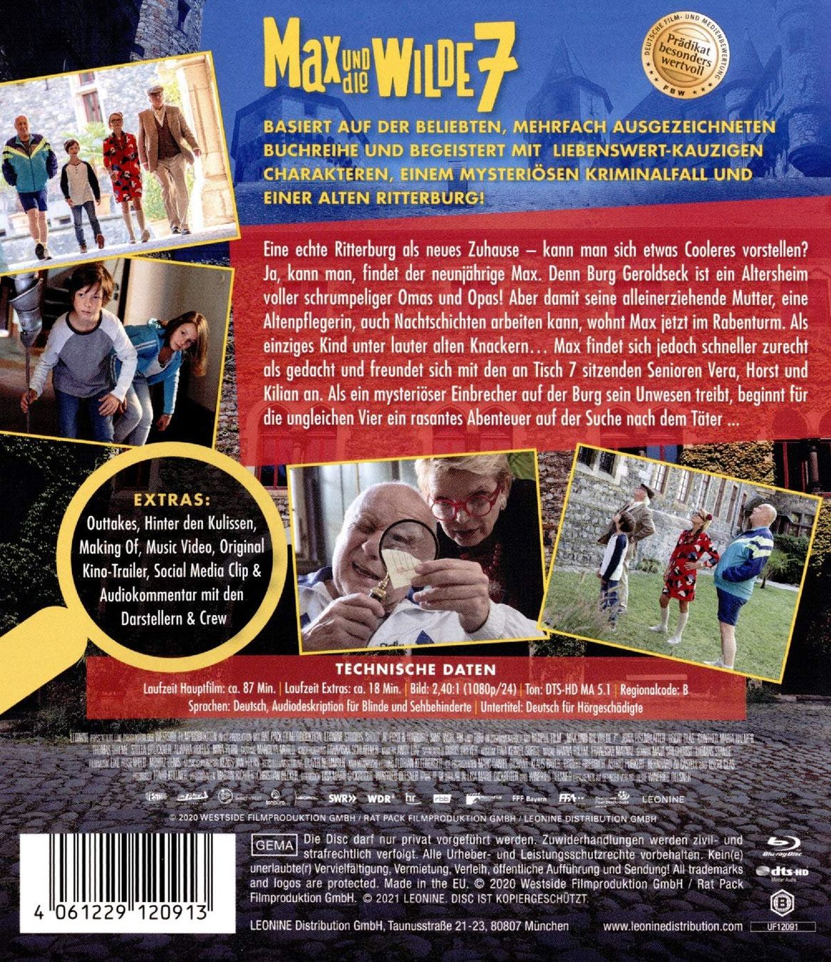 Tutti i DVDs: Max und die Wilde 7 [Blu-ray] – Nuovo (secondo la descrizione) da Laupen ZH venduto da Moviesammler 1