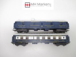Lima 2-teiliges CIWL Pullmanwagenset Orient Express o.OVP DC