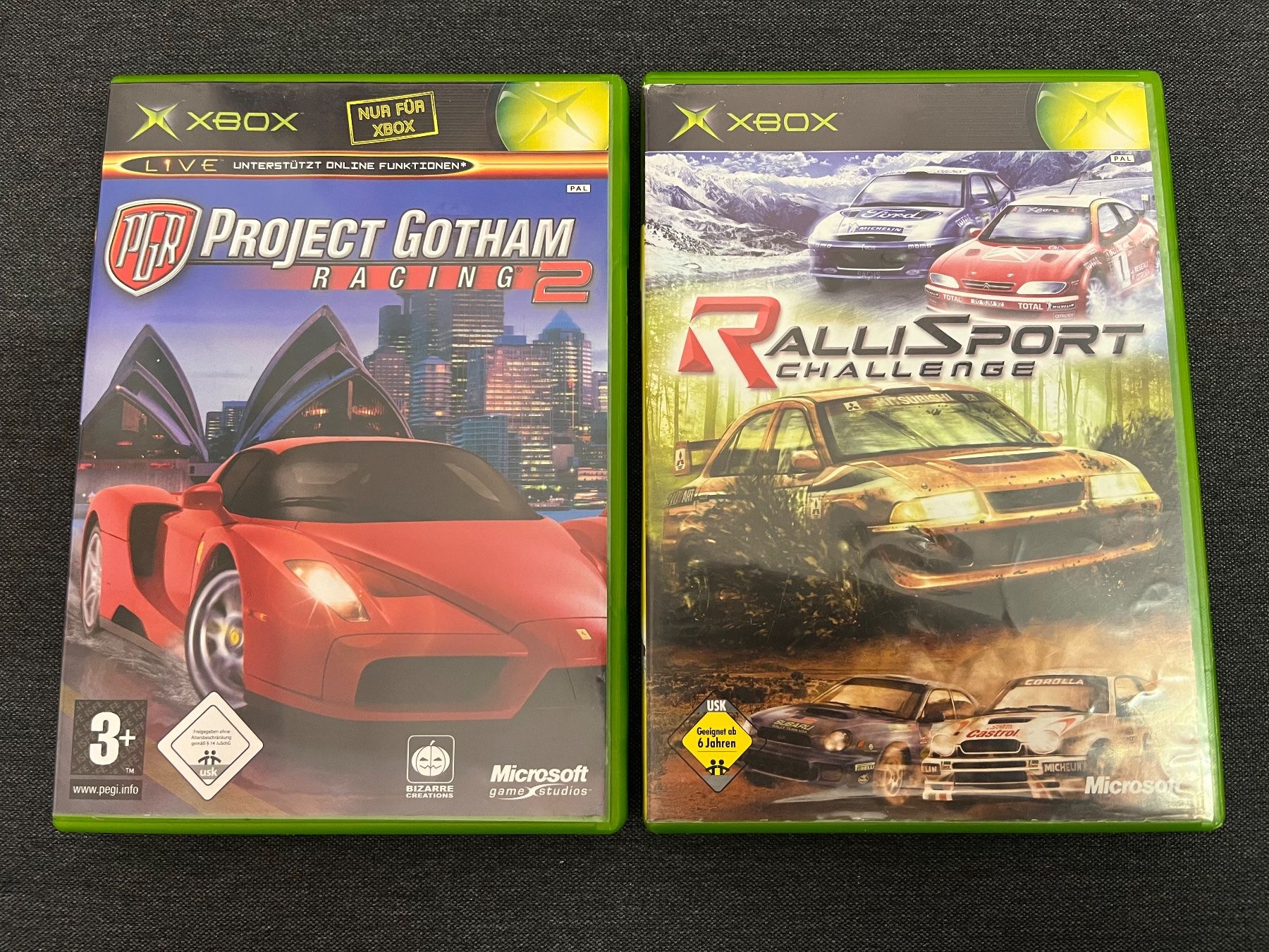 Microsoft Spiele: Xbox Rennspiele Bundle: Project Gotham Racing 2 & Rally – Gebraucht aus Thalwil von ranx