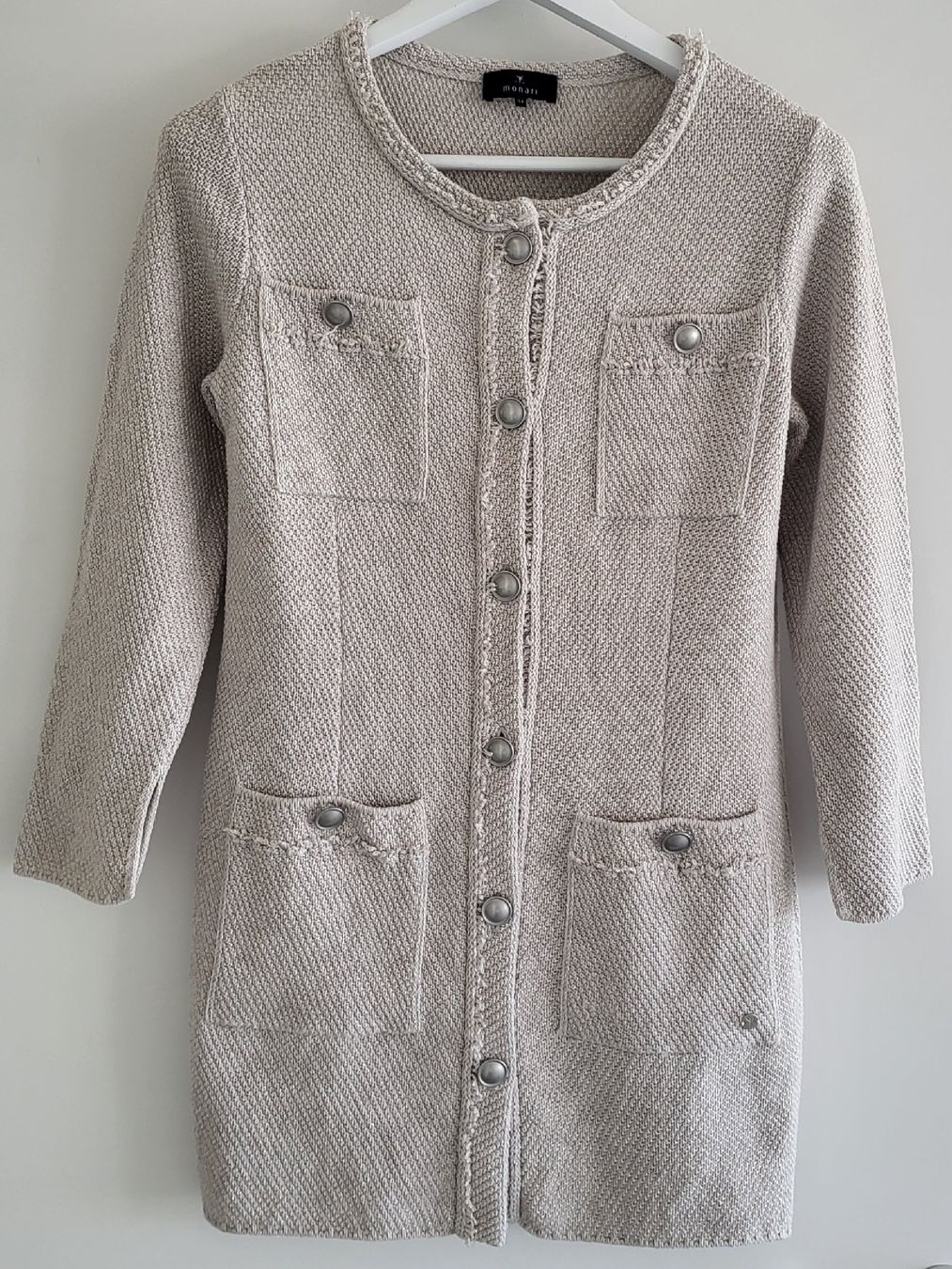 Monari Jacken: Monari Strickjacke hellbeige – Neu (gemäss Beschreibung) aus Heimberg von Danita20 1