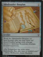 TCG Magic The Gathering MTG CLB 330 FOIL Säbelrassler-Baupla
