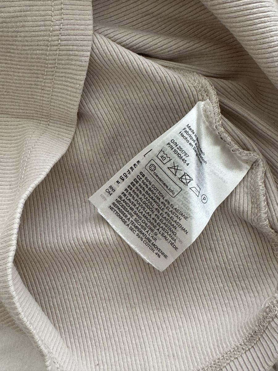 H&M Maglioni & Felpe: Damen Rollkragenpullover H&M Basics Grösse S beige – Usato da Luzern venduto da linnblake 4
