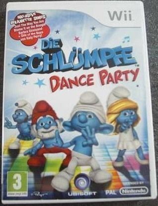 Spiele: Die Schlümpfe: Dance Party NIntendo Wii – Neu und originalverpackt aus Münchenstein von vitalfit