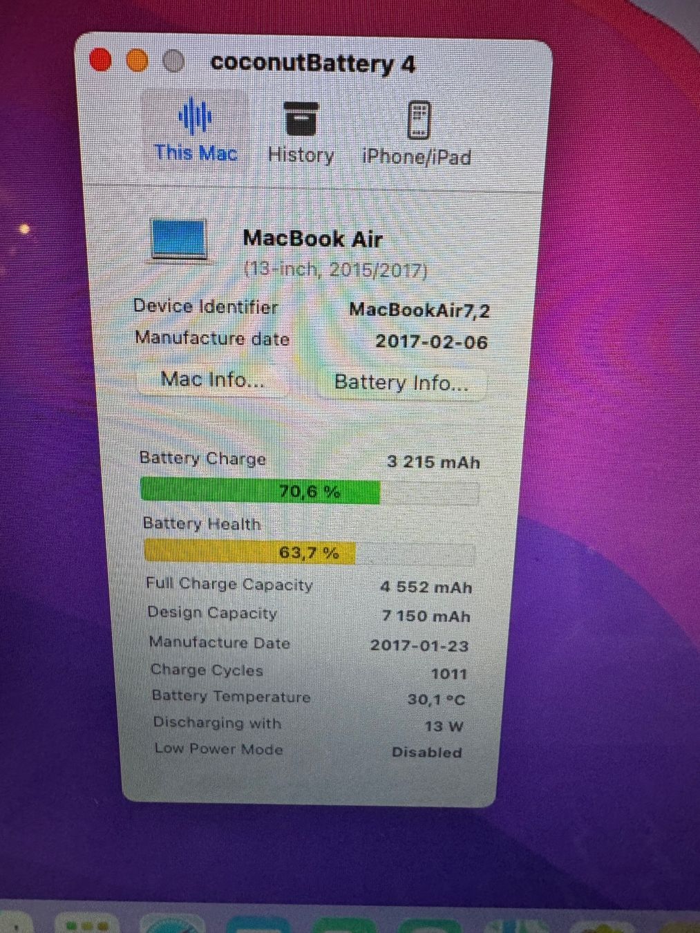 Apple Portables: MacBook Air 13 – D'occasion à Adliswil par Busys 2