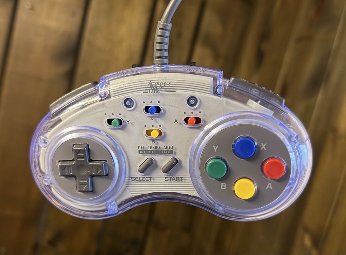Controller: Access Line Gamecontroller für SNES (Modell: EL300) – Difettoso da Adliswil venduto da ene_8kn2