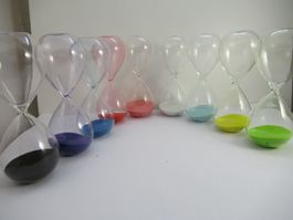 Sanduhr 5 Minuten Laufzeit, Glas Klar