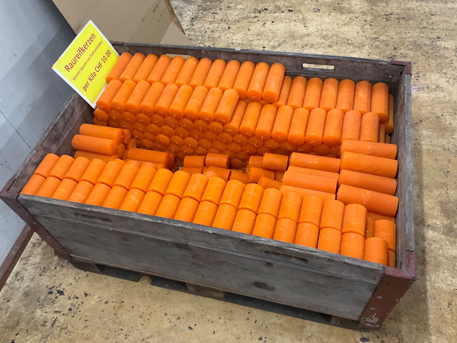 Kerzen: 317 Posten Raureifkerzen aus Liquidation – Gebraucht aus Derendingen von Meisterstuecke 1