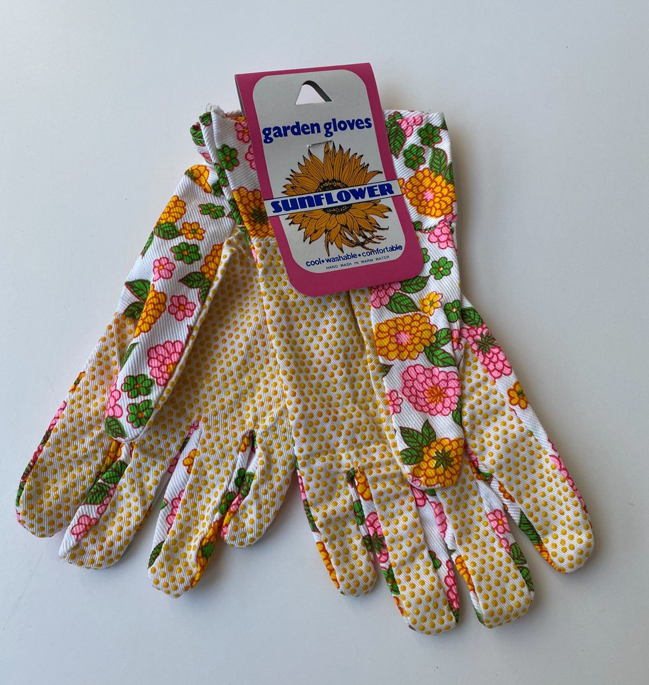 Guanti & manicotti: Blumen Gartenhandschuhe Grösse S/M - NEU – Nuovo e nell'imballaggio originale da Bern venduto da lolapennt