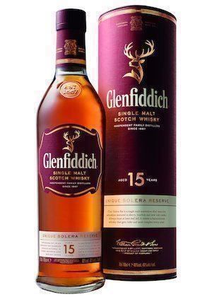 Glenfiddich Bevande alcoliche: GLENFIDDICH SINGLE MALT SOLERA 15YO – Nuovo e nell'imballaggio originale da Schönenwerd venduto da 1952kv
