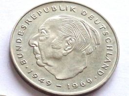 2 Mark Gedenkmünzen Deutschland 1979