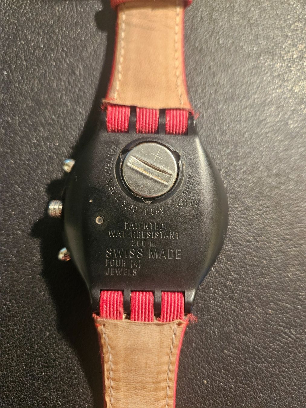 Swatch Uhren: Swatch Aqua Chrono Big Red SBB104 – Gebraucht aus Oberhofen Thun'see von Nici006 3