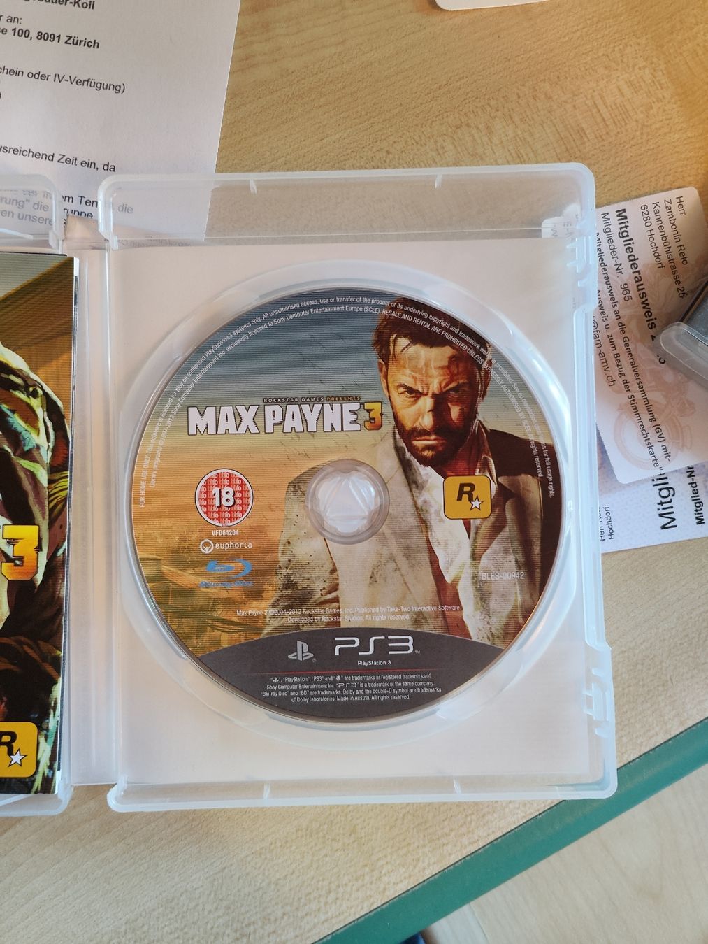 Sony Giochi: Max Payne 3 PS3 Game – Usato da Hochdorf venduto da Reto042 2