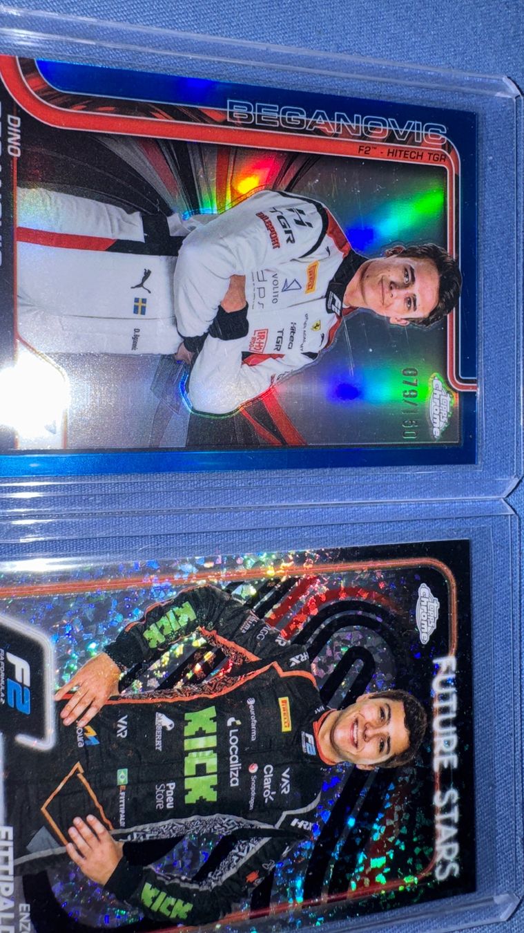 Topps Carte collezionabili: Topps Chrome Karten Nummeriert selten Formel 2 – Nuovo (secondo la descrizione) da Burgdorf venduto da Catbagger64 1