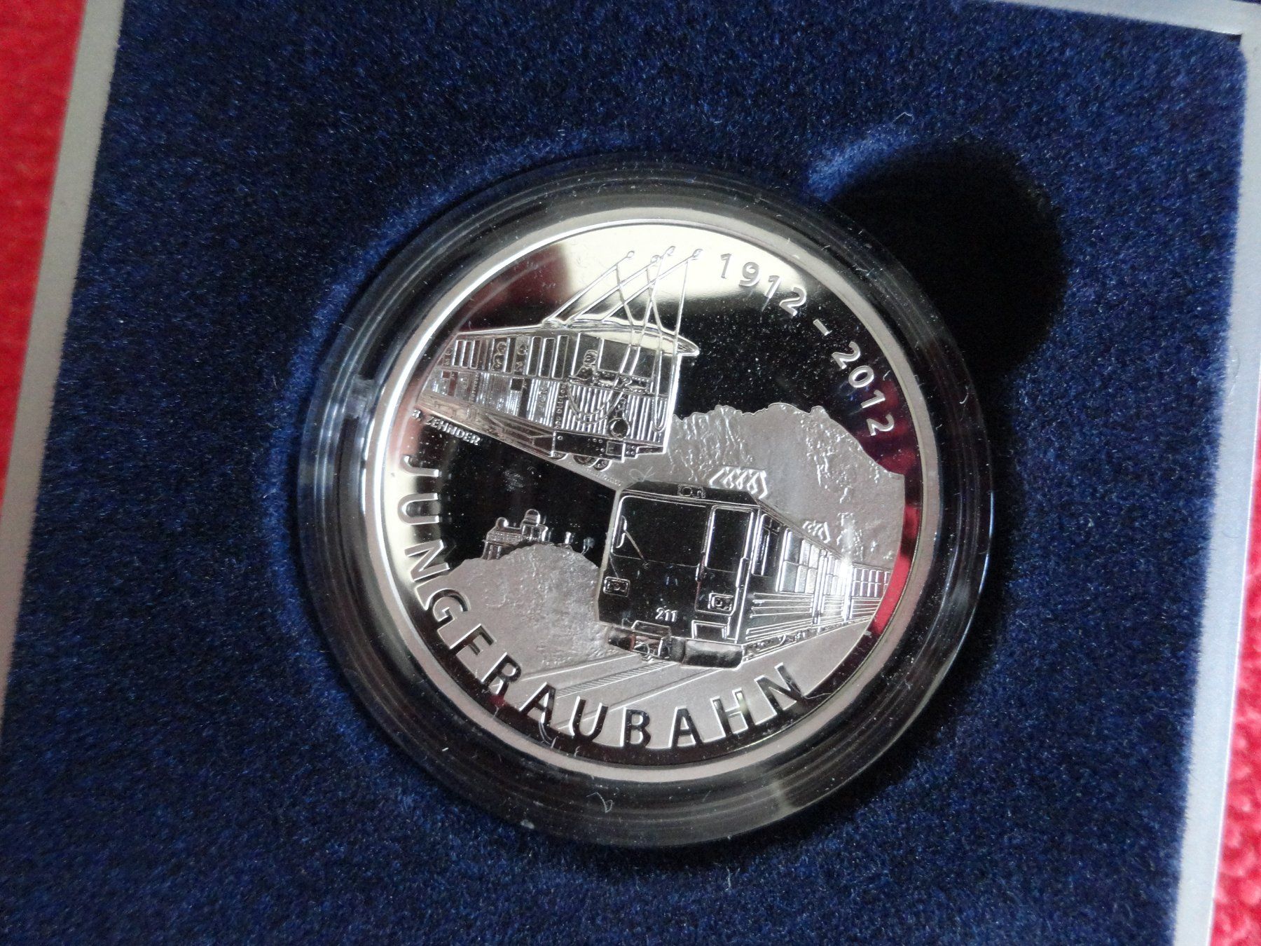 Tutti le monete: 20 Fr. Sondermünze 2012 - Silber - Jungfraubahn – Usato da Gerlafingen venduto da Shiva_74 2