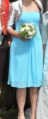 Abendkleid blau