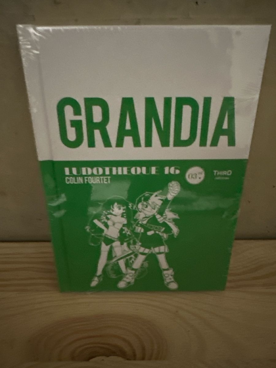 Bücher: Ludothèque 16 Grandia - Third Éditions - Neuf sous cello – Neu und originalverpackt aus Onex von daBraun