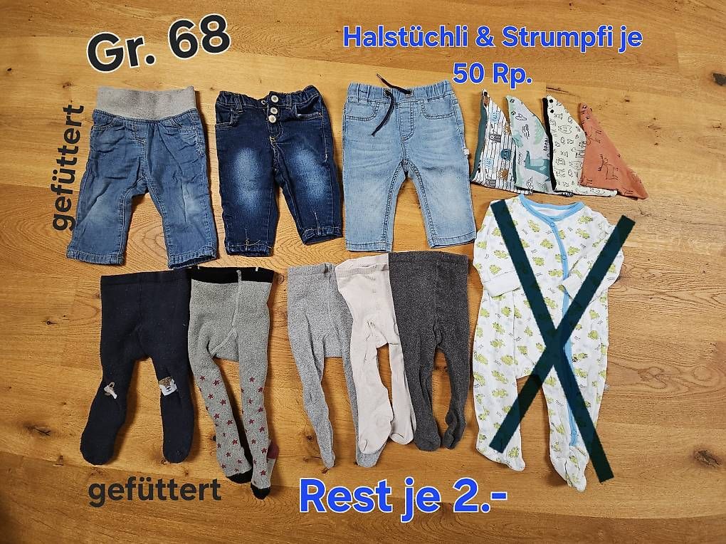 Lotti & Set di vestiti: Kleiderpaket Junge Gr. 62/68 – Usato da Buttwil venduto da Bezzy1 2