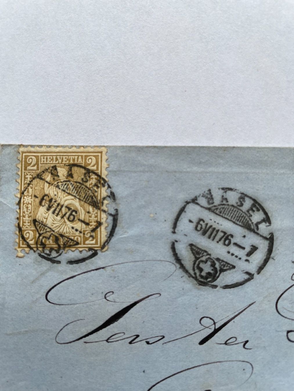 Tutti i francobolli: Antike Briefmarken Schweiz 1876 – Usato da Adligenswil venduto da Treegarden 1