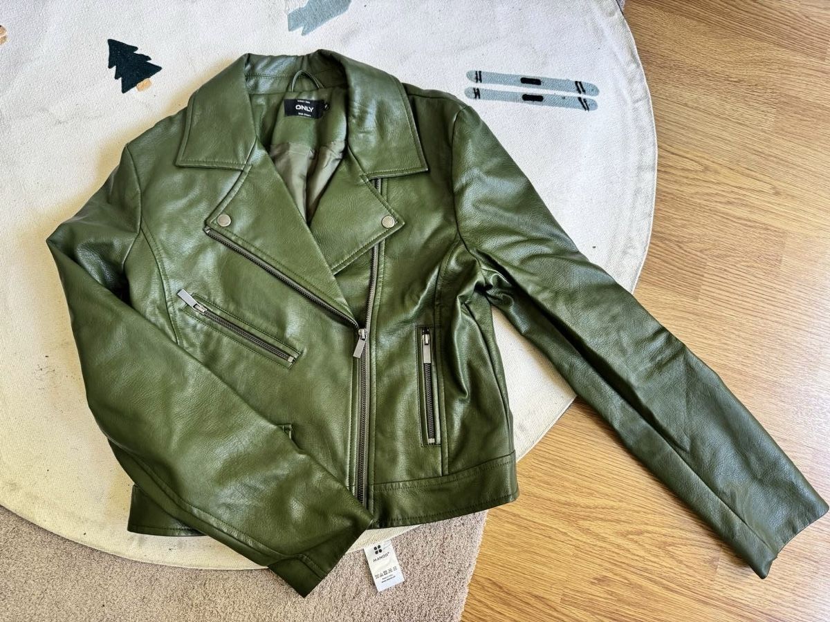 Only Giacche: Kunstlederjacke ONLY Grösse: M – Usato da Basel venduto da gal_66s2