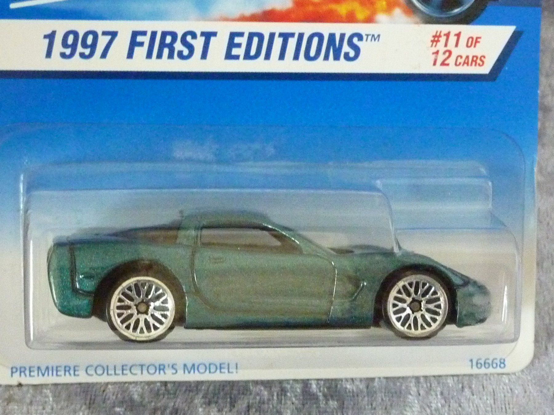 Hot Wheels Voitures modèles: Corvette 1997 FE 1:64 – Neuf avec emballage d'origine à Dürrenäsch par modellautos4you 1