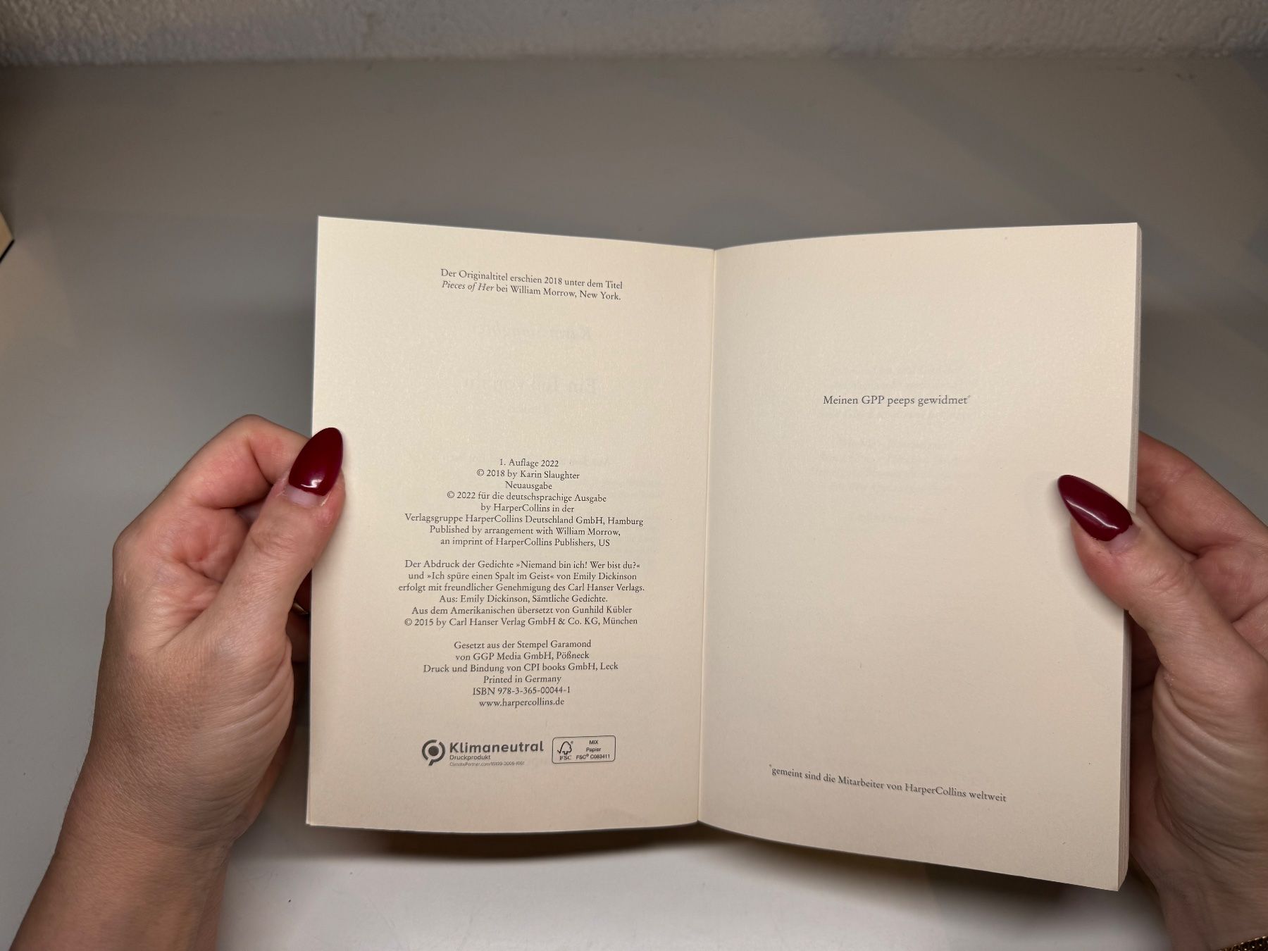 Libri: ROMAN: Karin Slaughter, Ein Teil von ihr – Usato da Grosswangen venduto da Deutsche_Romane 3