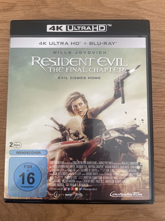 Resident Evil The Final Chapters 4K BluRay | Kaufen auf Ricardo