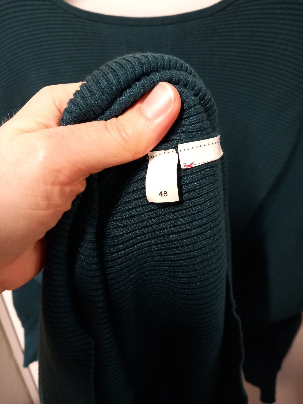 Anna Field Vestiti: Anna Field Curvy Stretch Kleid Gr.48 petrol – Usato da Gwatt (Thun) venduto da umwelt-brocki 4