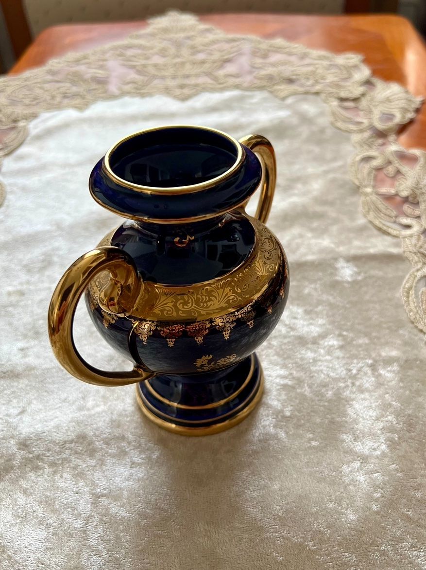 Vasi & Recipienti: Vase Kobaltblau Gold – Usato da Rutschwil venduto da joz_w5mj 1