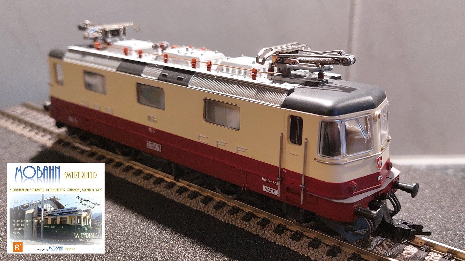 Fleischmann Modellini di ferrovie: Fleischmann 4341 - Re 4/4'' 11156 TEE der SBB CFF FFS – Nuovo e nell'imballaggio originale da Rotkreuz venduto da MOBAHN-1zu87 4