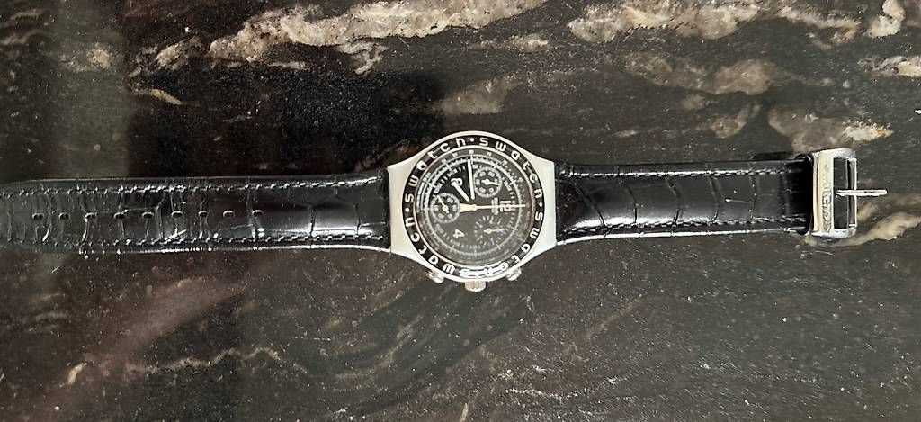 Orologi: Swatch Irony Chronograph Aluminium – Usato da Weiningen ZH venduto da Fabu1892 1