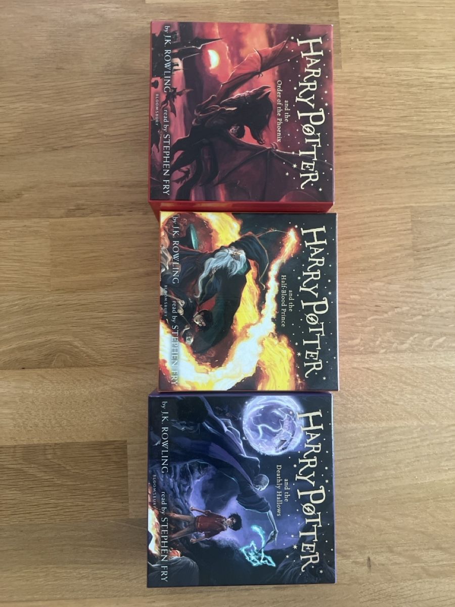 Audiolibri: Harry Potter audiobook CDs read by Stephen Fry Set – Nuovo (secondo la descrizione) da Bern venduto da oli_6r7s