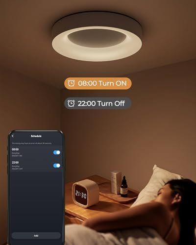 Kronleuchter & Deckenlampen: 24W Smart RGB LED Deckenleuchte Dimmbar Deckenlampe 28cm – Neu und originalverpackt aus Hundwil von pak_7zvn 6