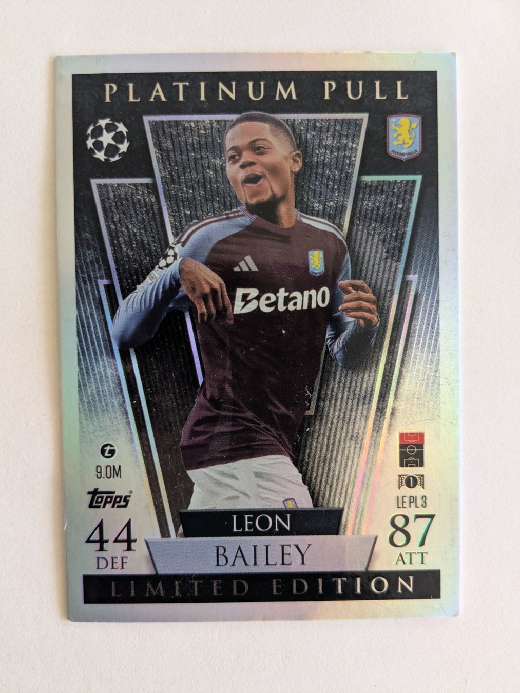 Topps Cartes à collectionner: Topps Match Attax 24/25 platinum pull Bailey – D'occasion à Genève par x_m_2v65