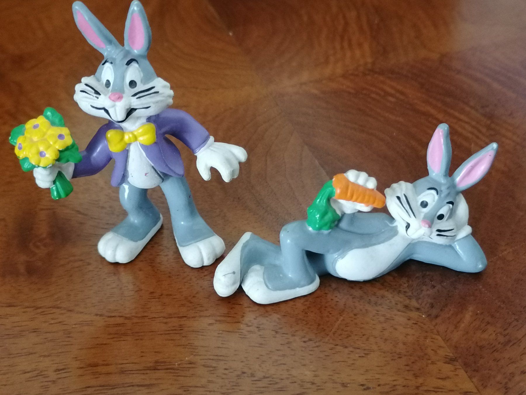 Bullyland Statuette: 2 Bugs Bunny Bully Figuren 1983 – Usato da Basel venduto da vintagecollector