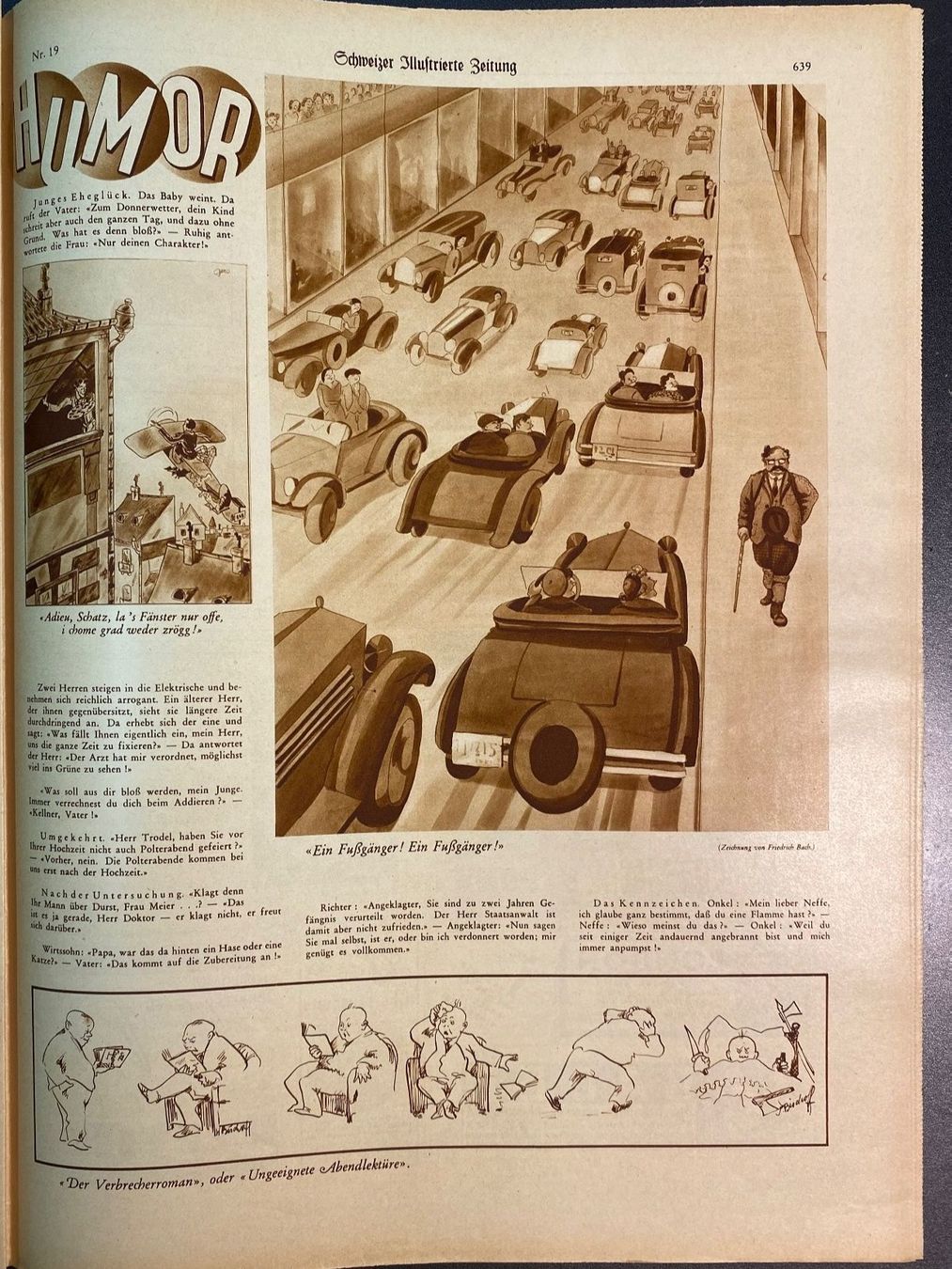 Riviste & Magazine: Zeitschrift Schweizer Illustrierte 1933 10. Mai Nr. 19 – Usato da Oberägeri venduto da Nussbi6 6