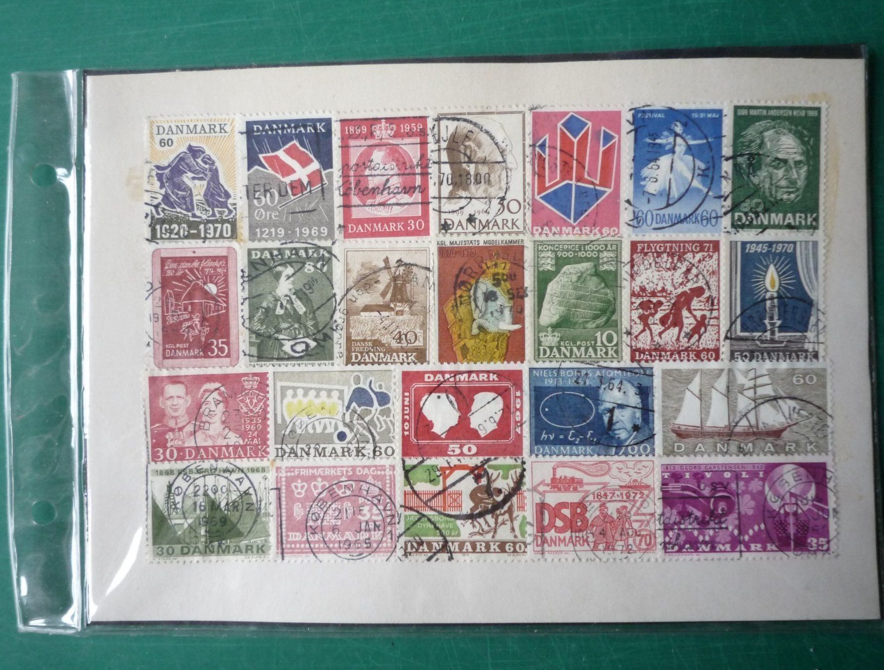 Alle Briefmarken: Lot. Danmark Briefmarken – Gebraucht aus Rafz von Sonnenblume305