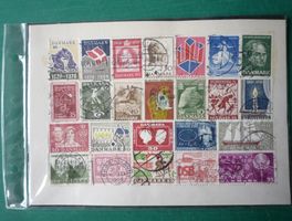Lot. Danmark Briefmarken