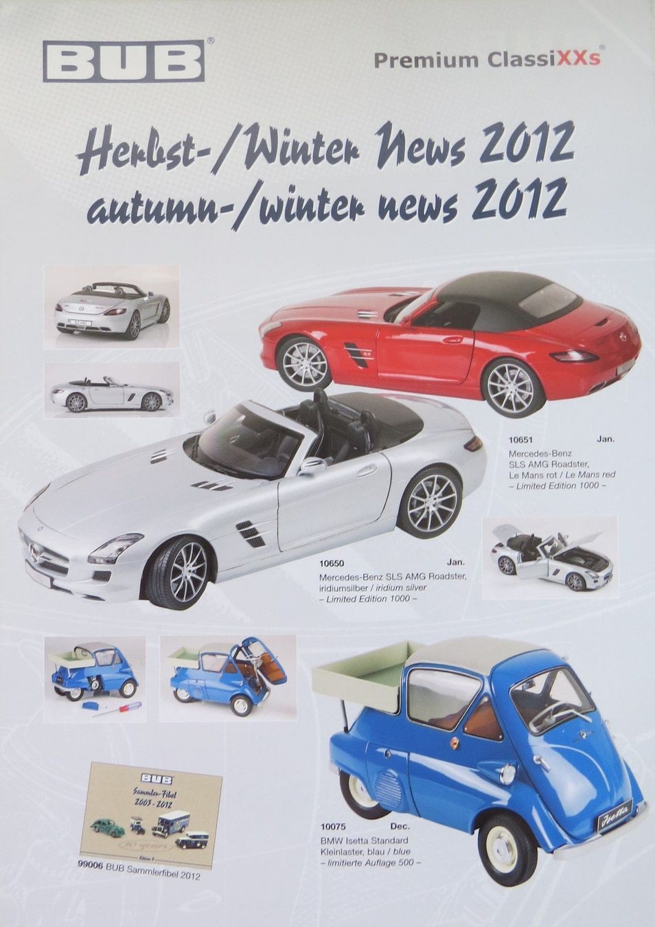 Dokumente: Bub Katalog Neuheiten 2012 – Neu (gemäss Beschreibung) aus Ettingen von campione_1