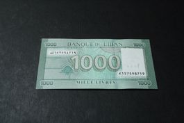 UNC Liban 1 000 livres 2016