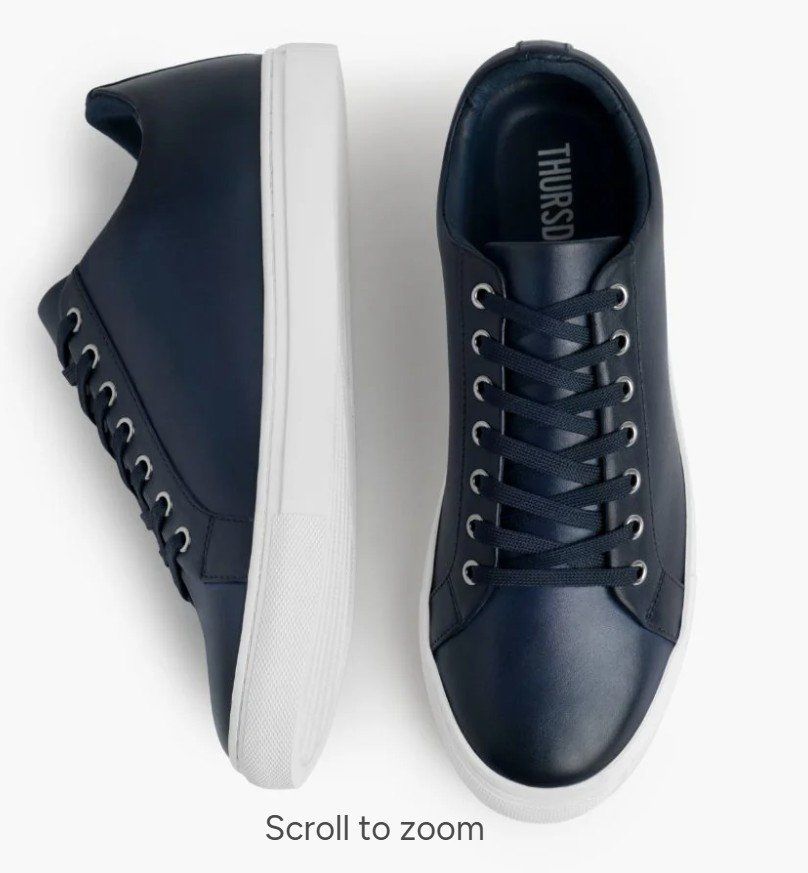Scarpe da uomo: BLAUE LEDERSCHUHE Grösse 8.5 US -> EU 41 – Nuovo e nell'imballaggio originale da Münsingen venduto da .Ricardo. 1