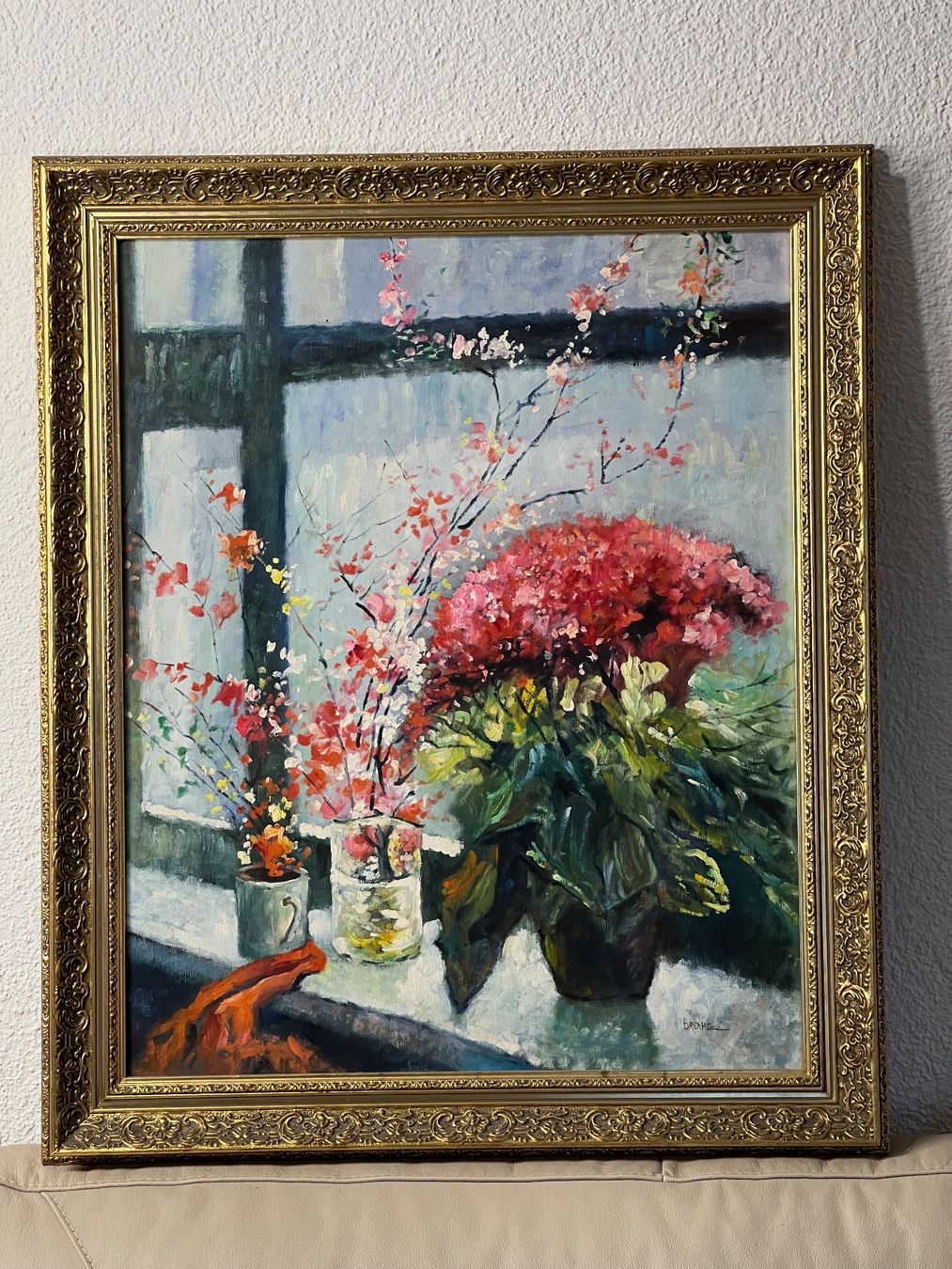 Gemälde: Zwei Impressionistische Elemente von BREHME! – Gebraucht aus Basel von pmART 2