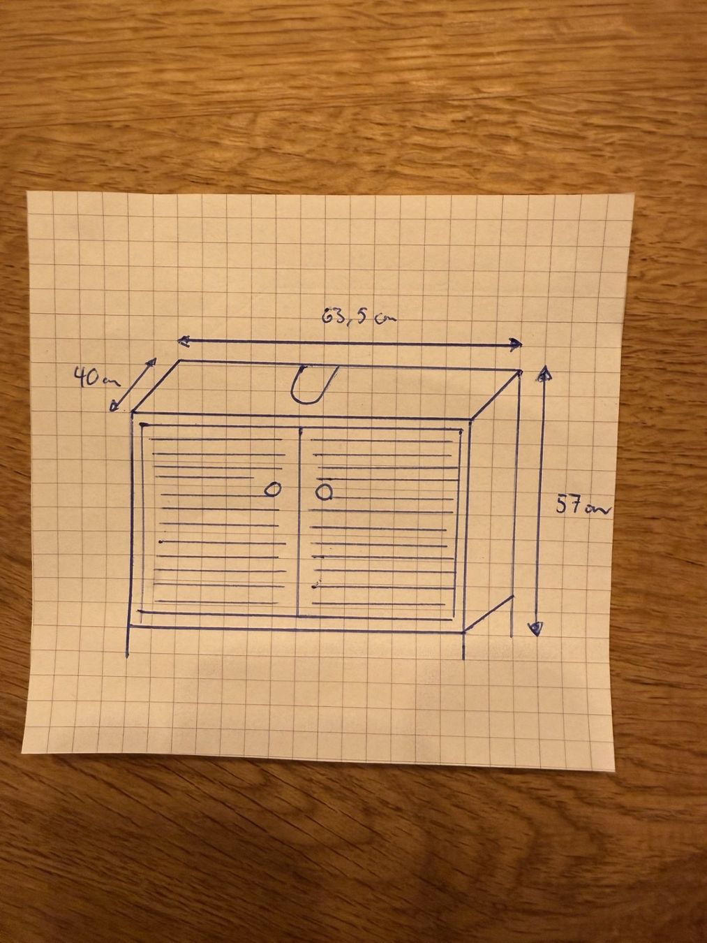 Mobili per bagno: Waschbecken Unterschrank – Usato da Bülach venduto da Murmy 2
