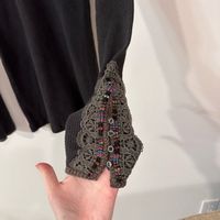 Thermo Shirt Pullover mit Stickereien Free People S zu Nile