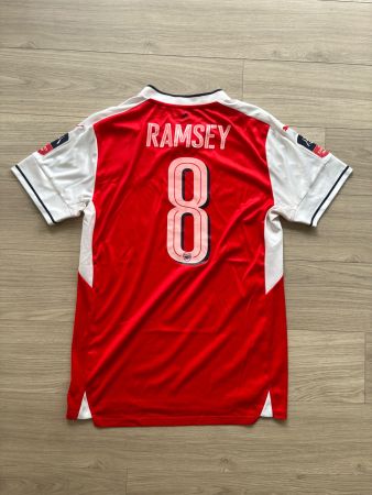 2017 Arsenal shirt Ramsey F.A Cup Winners (M)
