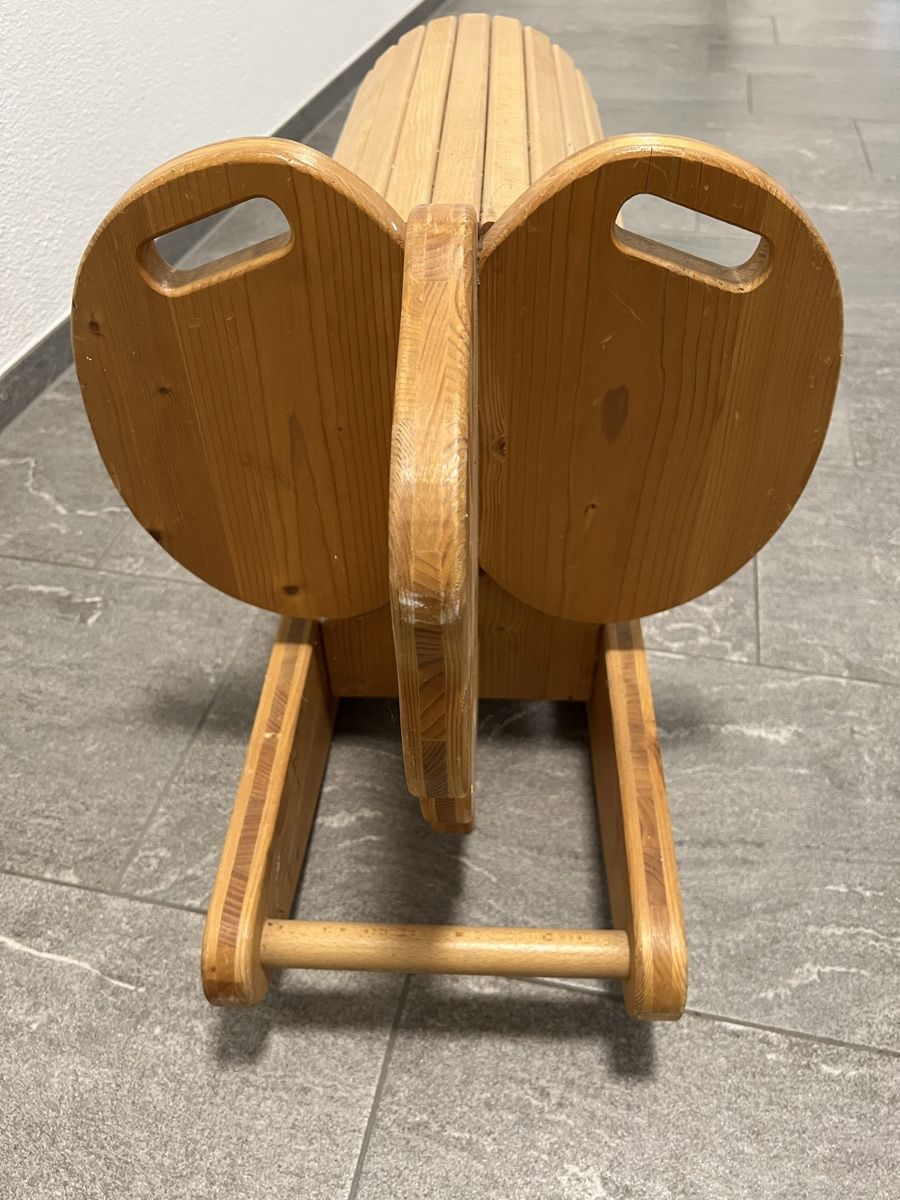 Sonstige Gartenschaukeln: Schaukel-Elefant Holz – Gebraucht aus Wolfwil von Poulet60 3