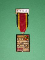 Medaille Auszeichnung 1982  Kant. Jungschützencup