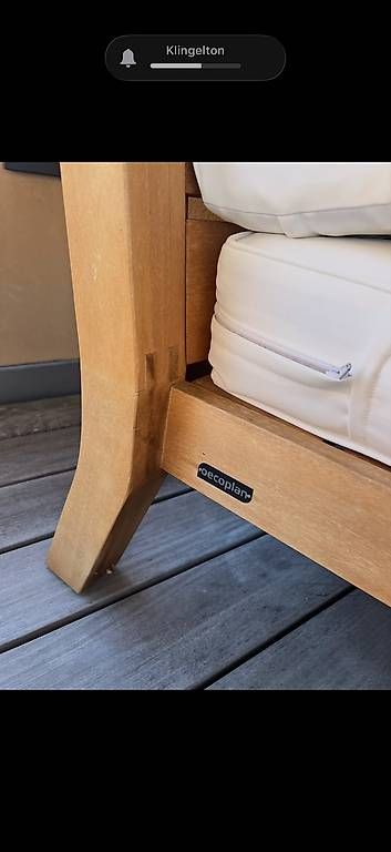 Divani: Gartensofa 2-Sitzer (demontiert) – Usato da Baar venduto da Branka3 1