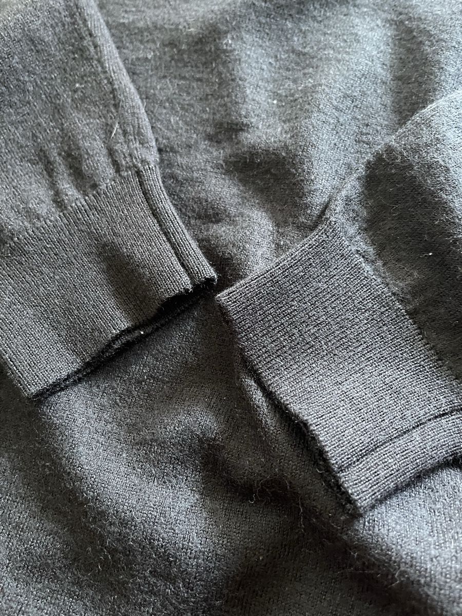 Maglioni & Felpe: Pullover BRICE Merino Pullover schwarz Herren Winter – Usato da Rüschlikon venduto da leo_mwz2 3