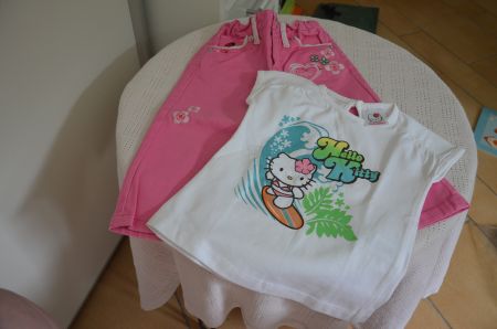 TAILLE 74-80 - HOSE + T-SHIRT